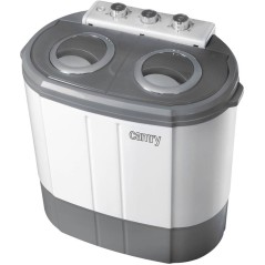 Camry Premium CR 8052 vaskemaskine Top-indlæsning 3 kg Grå, Hvid